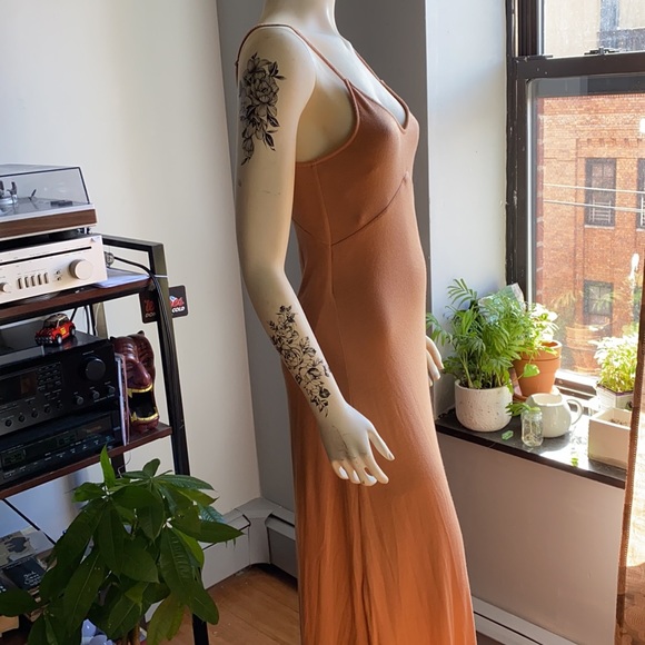 Long maxi vaca dress - Picture 3 of 4